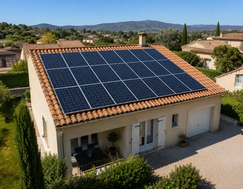 Prime à l'autoconsommation panneaux solaires Menville — aide financière de l'État